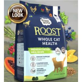 WishBone 紐西蘭無殼物草飼雞肉貓乾糧 10lb
